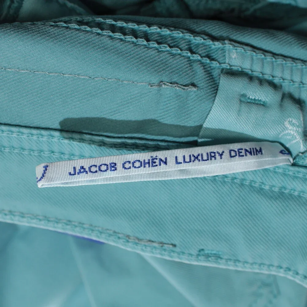 Jacob Cohen NWT 5 Pocket Jeans Size 32 US Slim Fit Nick in Blue Cotton